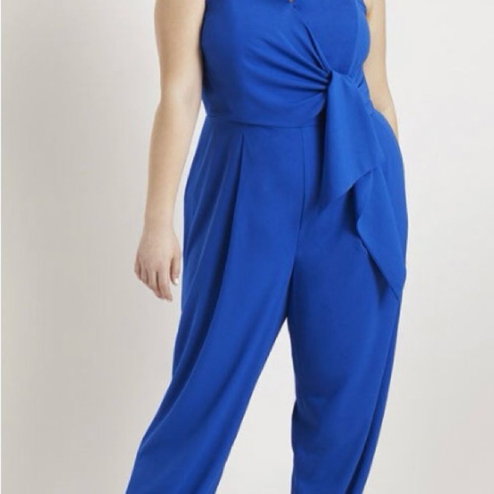 Brand New Eloquii Blue Women's Jumpsuit
